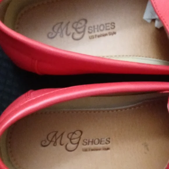 Men's Red Bit Loafers - Classic Moccasin Dress Shoes - Size 8 - Like New - Picture 5 of 6